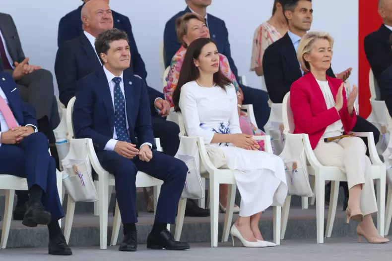 France President Emmanuel Macron Celebrates The Bastille Day On The Champs Elysee