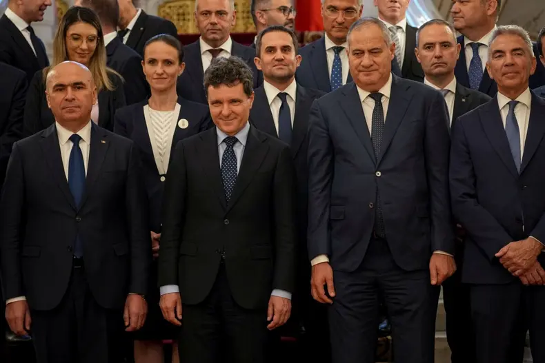 PALATUL COTROCENI - DEPUNERE JURAMANT DE INVESTITURA - MINISTRI