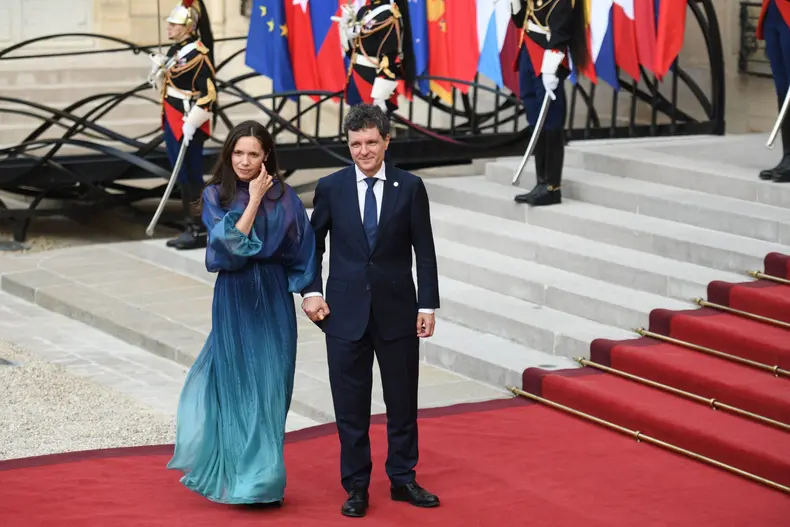Dinner of the Coalition of the Willing to support Ukraine at Elysee - Paris