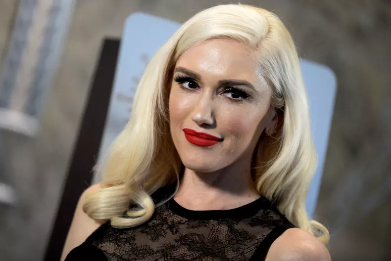 Gwen Stefani Lights The Empire State Building - NYC