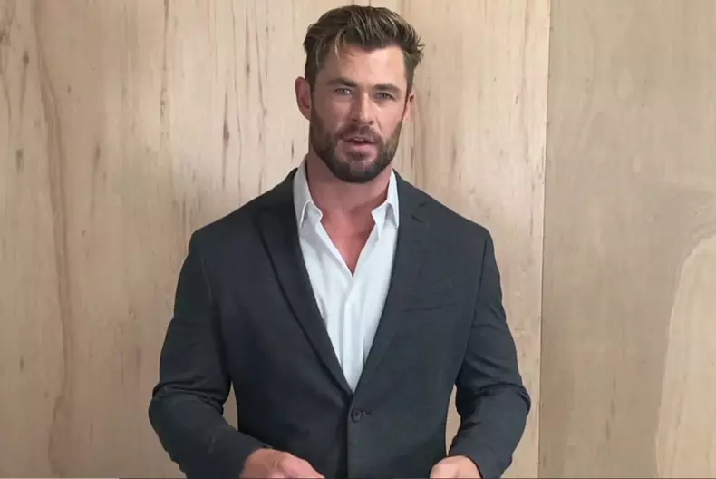 actorul Chris Hemsworth