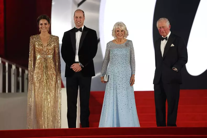 Kate Middleton, Prințul William, Camilla și Regele Charles