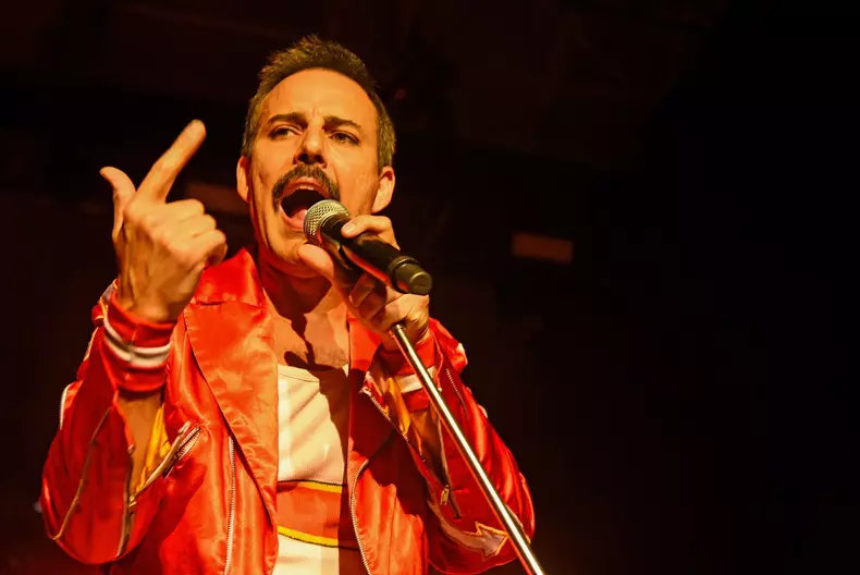 ''God save the Queen'' performs before 2000 people in Sitges, Spain - 11 Aug 2022