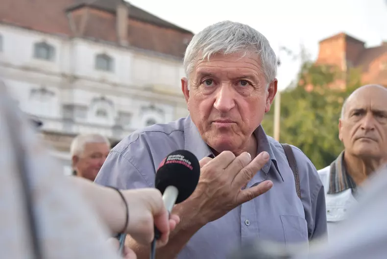 TIMISOARA - CAMPANIE ELECTORALA - ALEGERI PREZIDENTIALE - MIRCEA