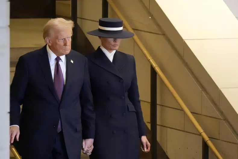 Donald Trump Inaugurated For Second Term At U.S. Capitol - 20 Jan 2025