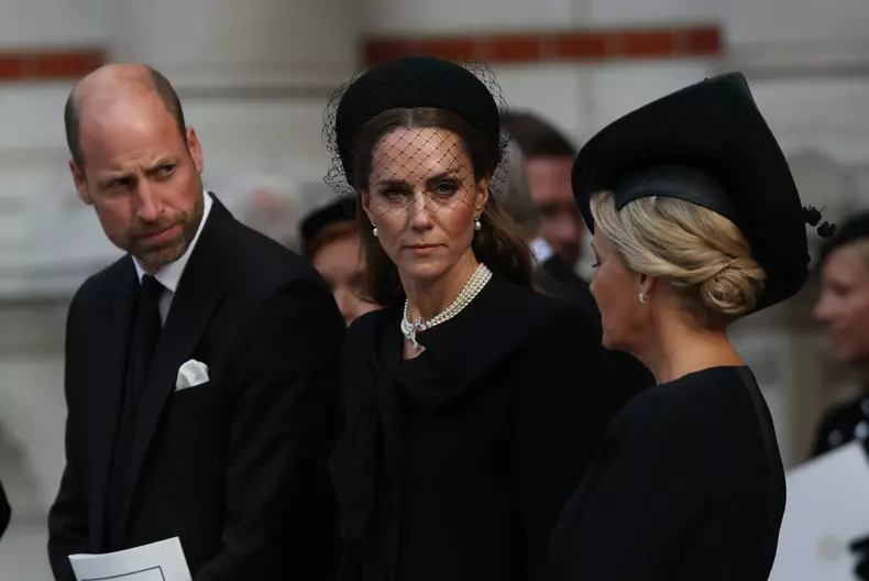 Funeral Of The Duchess Of Kent