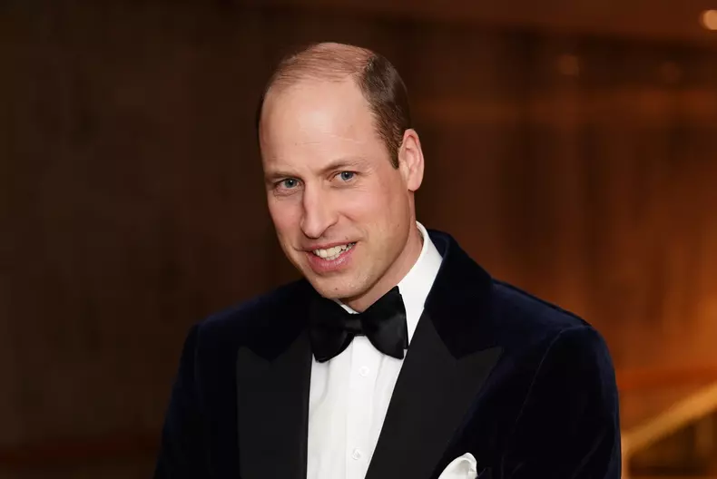 William, Prinț de Wales și președinte al celei de-a 77-a ediții a Premiilor BAFTA