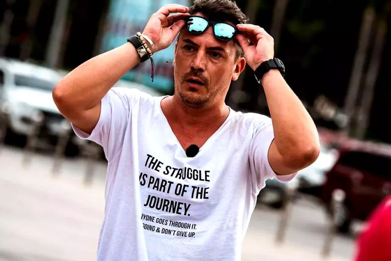 Răzvan Fodor la Asia Express