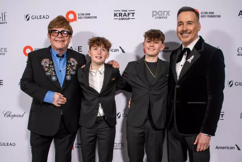 Familia lui Elton John
