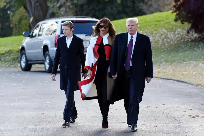 cum arată fiul lui Donald Trump și al Melaniei Trump