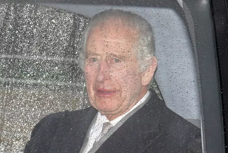 Britain's King Charles III back at Clarence House