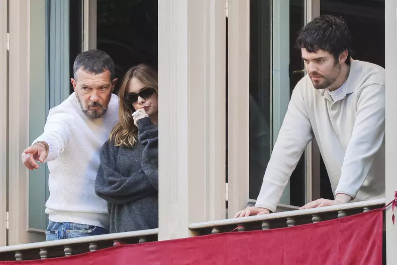 Antonia Banderas cu fiica lui, Stella
