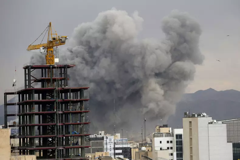 Explosions heard in Tehran as new strikes hit Iranian capital