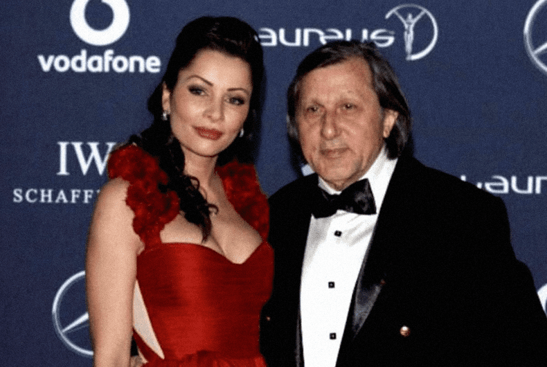 Ilie Năstase și Brigitte Pastramă