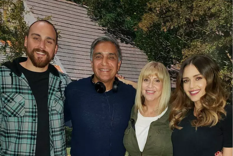 Jessica Alba, tatăl, mama și fratele ei