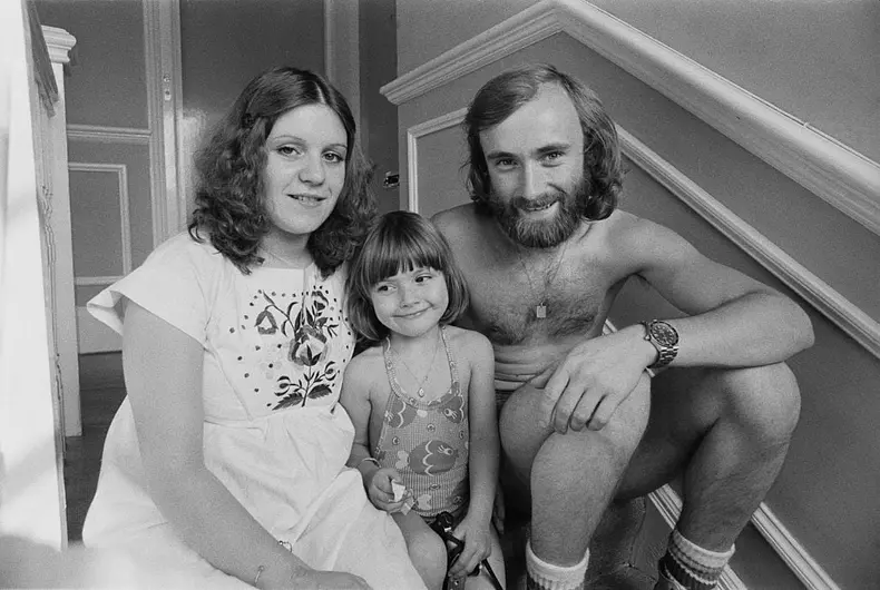 Phil Collins And Family