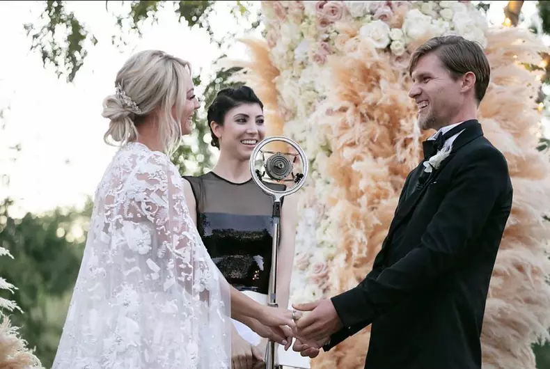 Kaley Cuoco și Karl Cooke, nuntă, iulie 2018