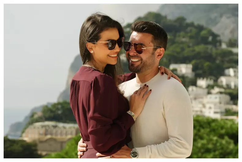 Sandra si Adrian Mutu