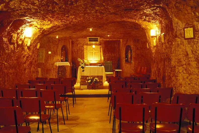 Biserica orașului Coober Pedy