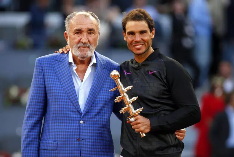 Ion Țiriac și Rafael Nadal