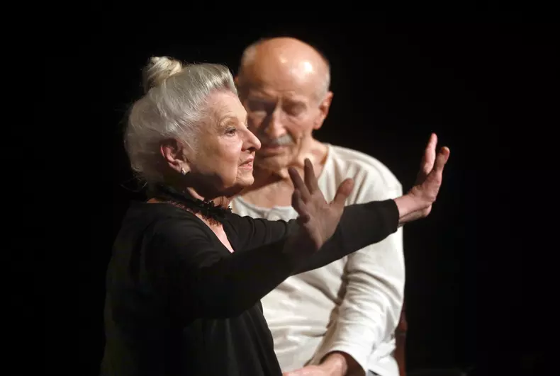 Victor Rebengiuc și Mariana Mihuț