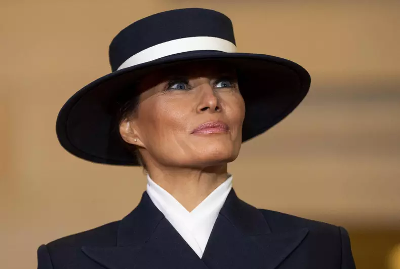First Lady Melania Trump At Presidential Inauguration - USA