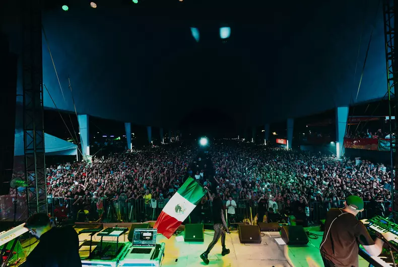 INNA la concertul din Mexic