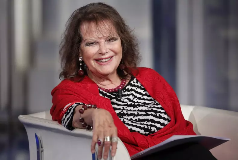 Claudia Cardinale guest at Porta a Porta