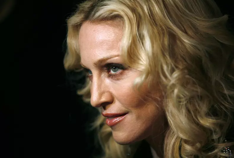 US singer Madonna
