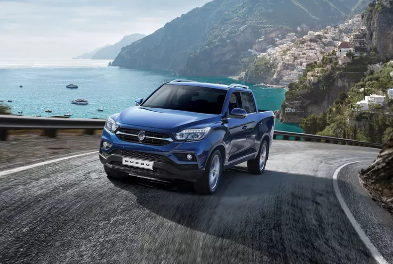 pick-up electric SsangYong Musso