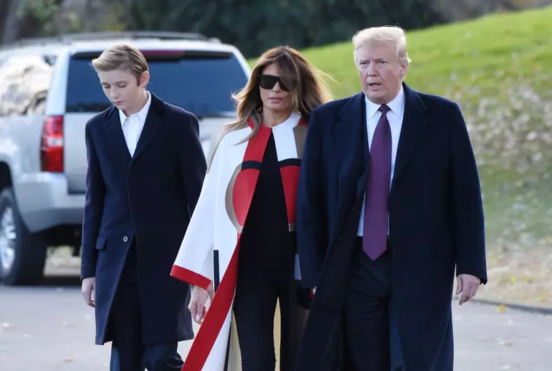 cum arată fiul lui Donald Trump și al Melaniei Trump