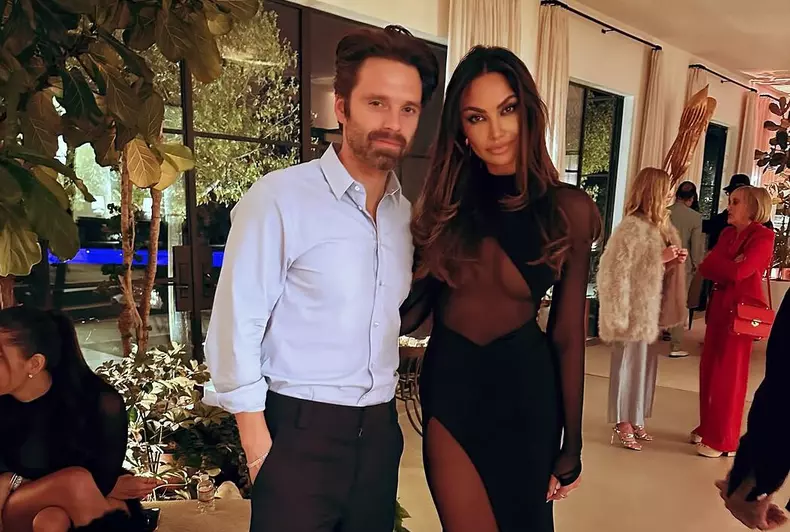 Sebastian Stan si Madalina Ghenea la o petrecere inainte de Premiile Oscar 2025 (3)