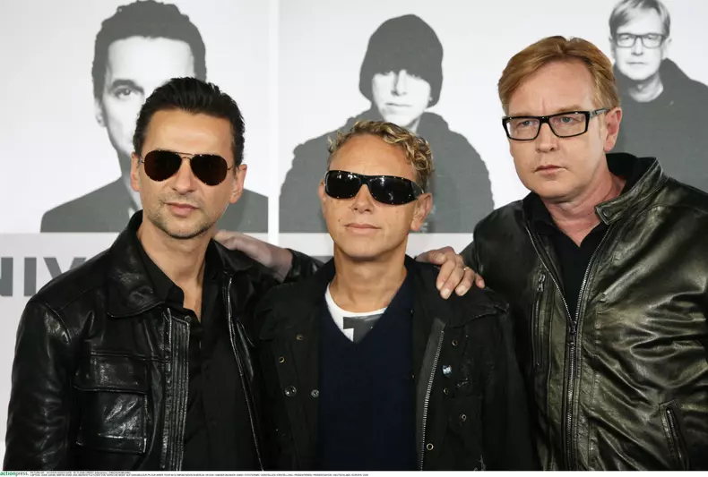 Depeche Mode stellen ihre Tour bei einer PK in Berlin vor