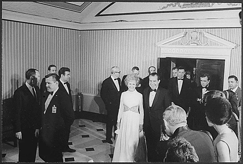 Richard Nixon și Patricia Nixon, 20 ianuarie 1973