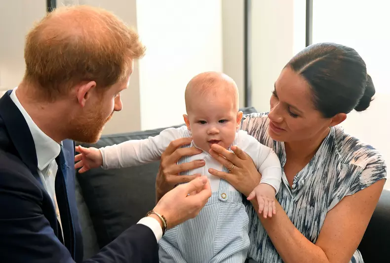Meghan Markle, Prințul Harry și fiul lor Archie