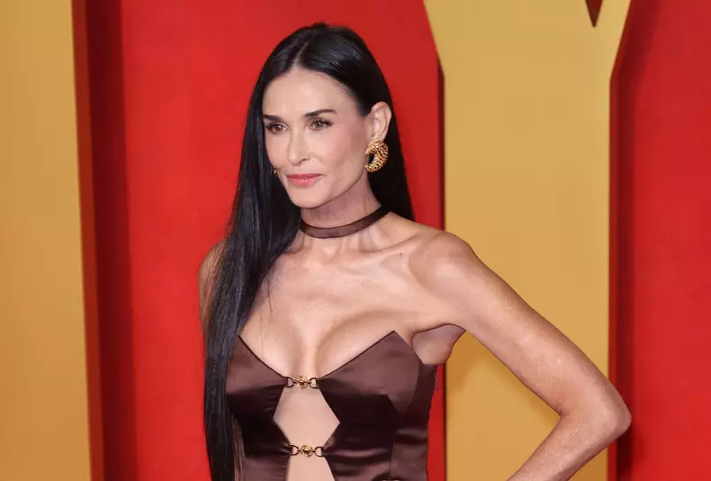 Demi Moore, la 61 de ani