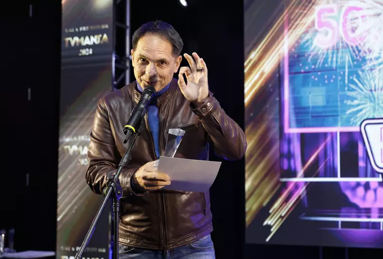 Dan Negru la Premiile TVmania 2024