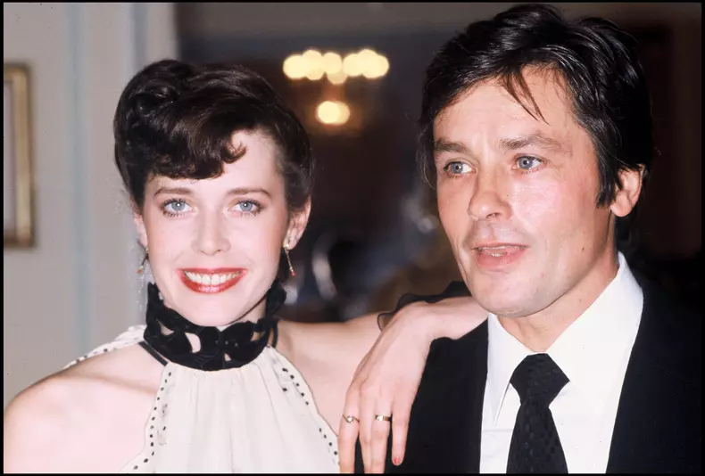 Alain Delon si  Sylvia Kristel