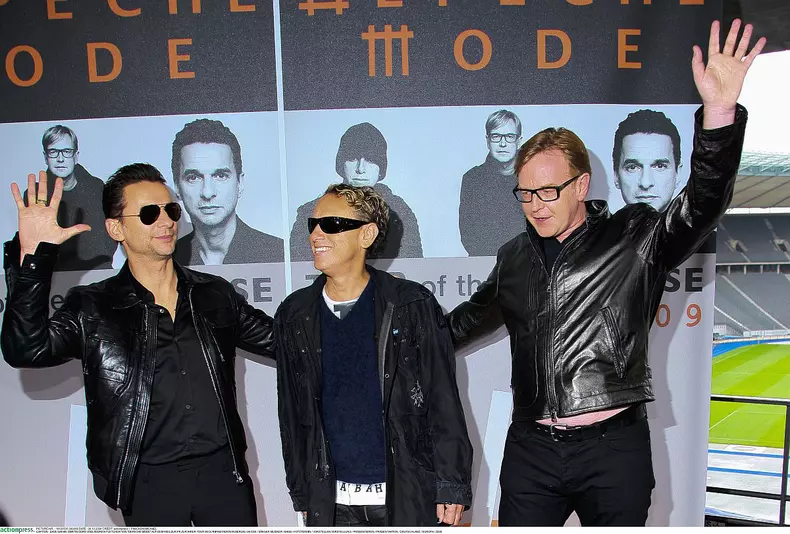 Depeche Mode stellen ihre Tour bei einer PK in Berlin vor