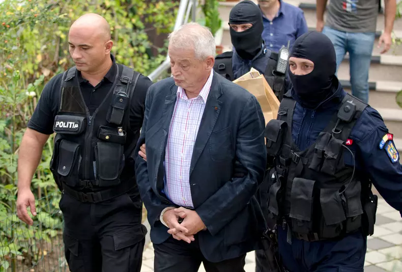 Romania Mayor Detained