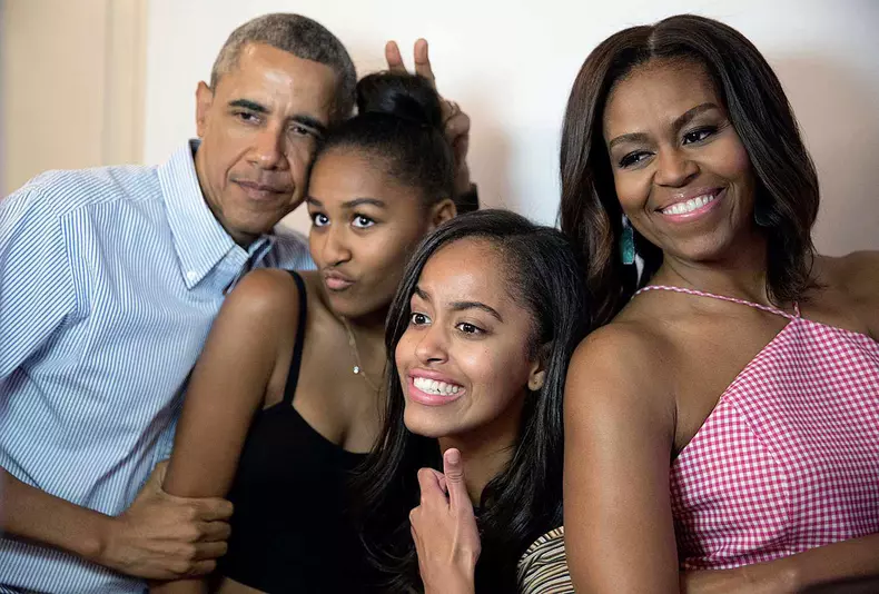 familia obama