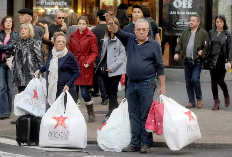 Black Friday Crowds Thin In Subdued Start To Us Holiday Shopping - NYC