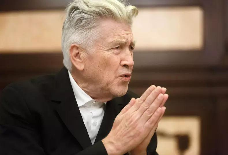 David Lynch in Kyiv, Ukraine - 18 Nov 2017