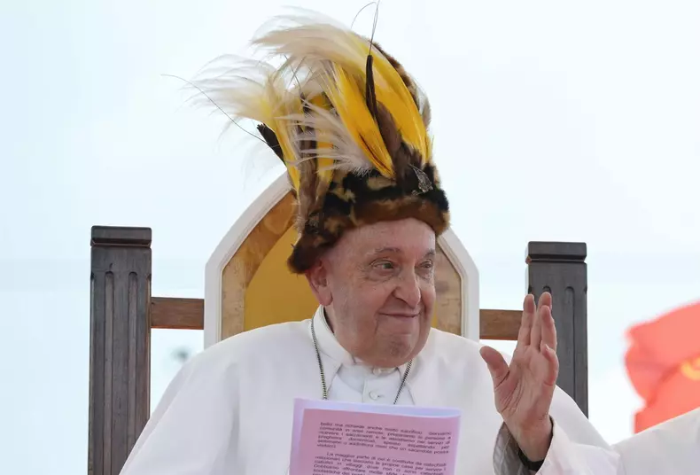 Pope Francis has died on Easter Monday aged 88 at the Vatican **FILE PHOTOS**