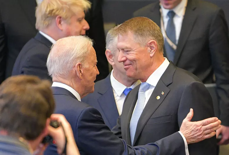 Klaus Iohannis liderii NATO