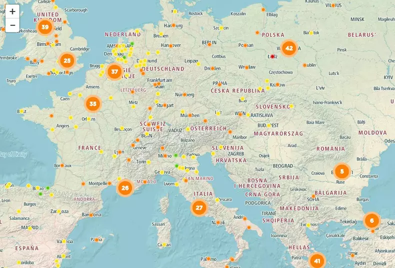 tomtom congested cities