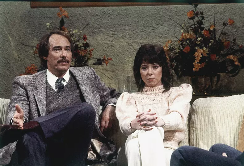 Mackenzie Phillips with Father