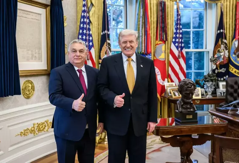Donald Trump și Viktor Orban
