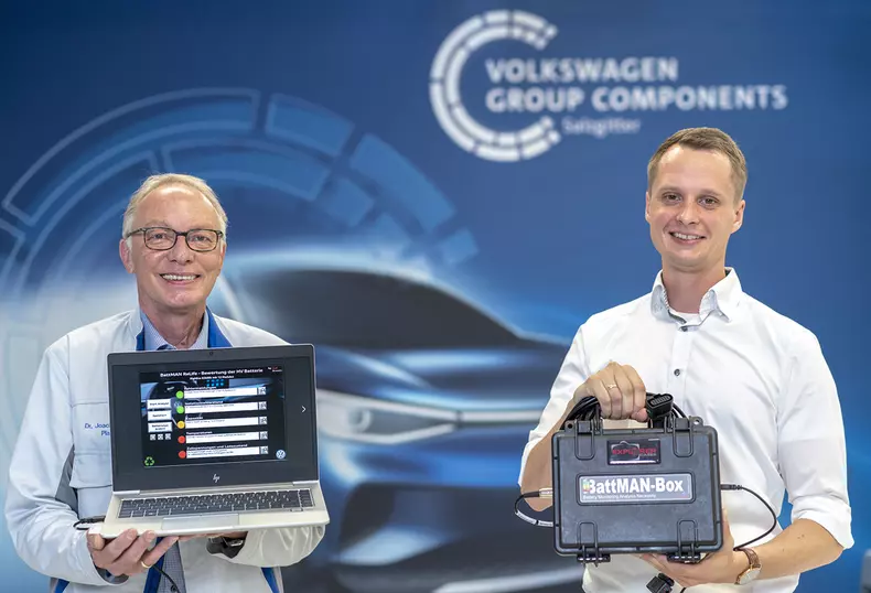 Second life or recycling? BattMAN rescues batteries from a needl