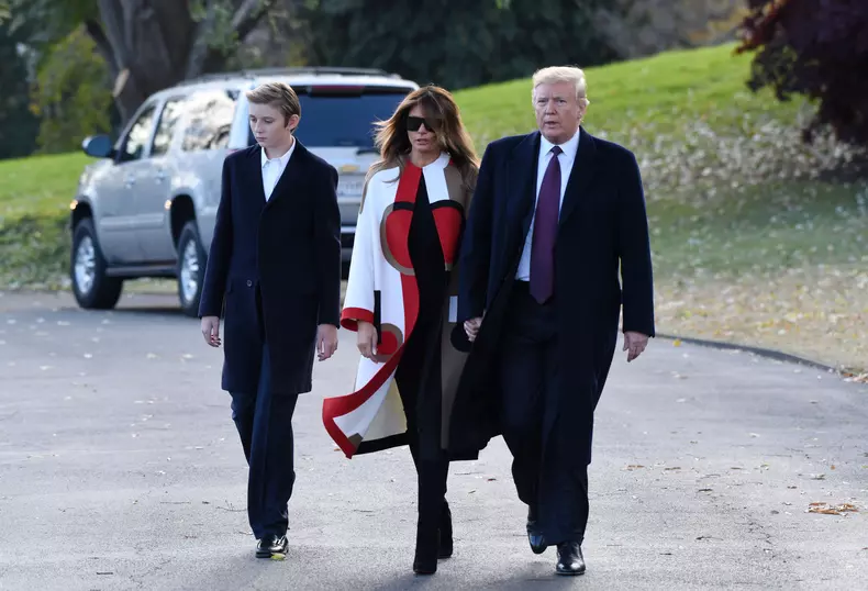 cum arată fiul lui Donald Trump și al Melaniei Trump